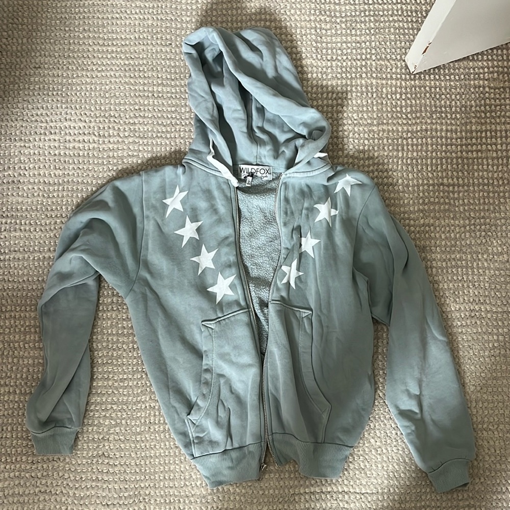 Wildfox star zip up